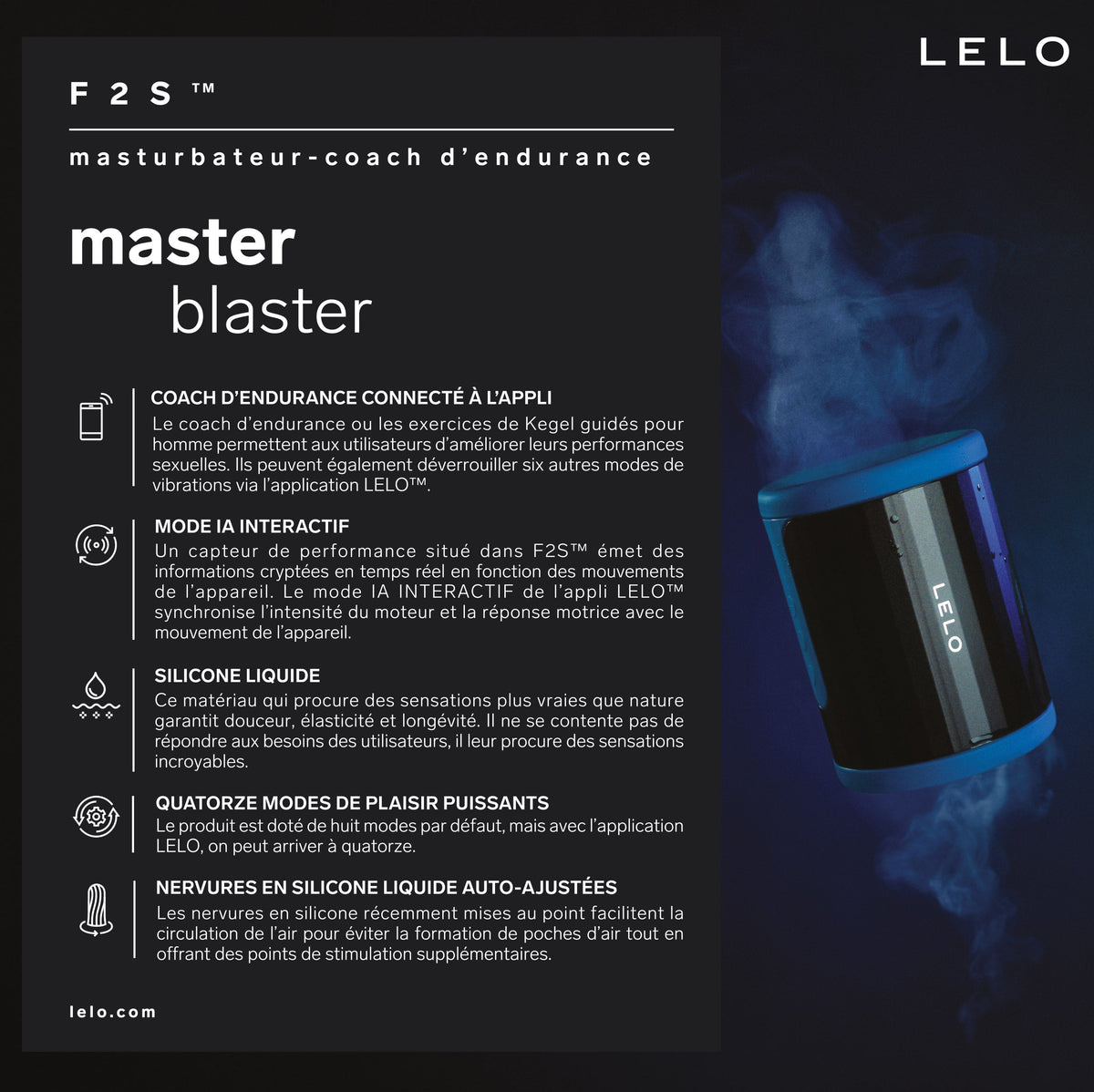 F2S™ – Connected masturbator with integrated coach