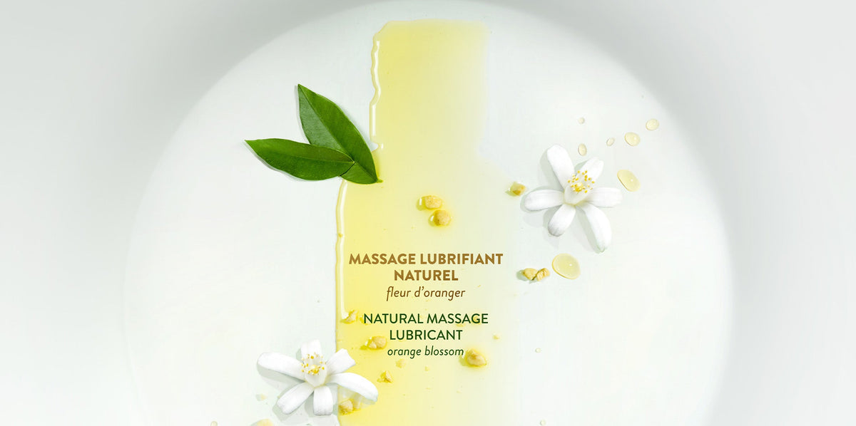 MASSAGE LUBRIFIANT NATUREL fleur d&